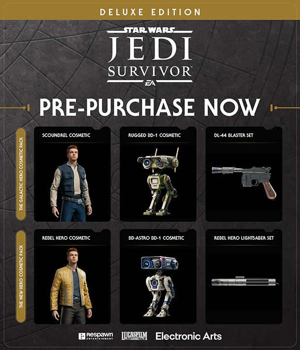 star wars jedi: survivor deluxe edition inhalt star wars jedi: survivor deluxe edition inhalt