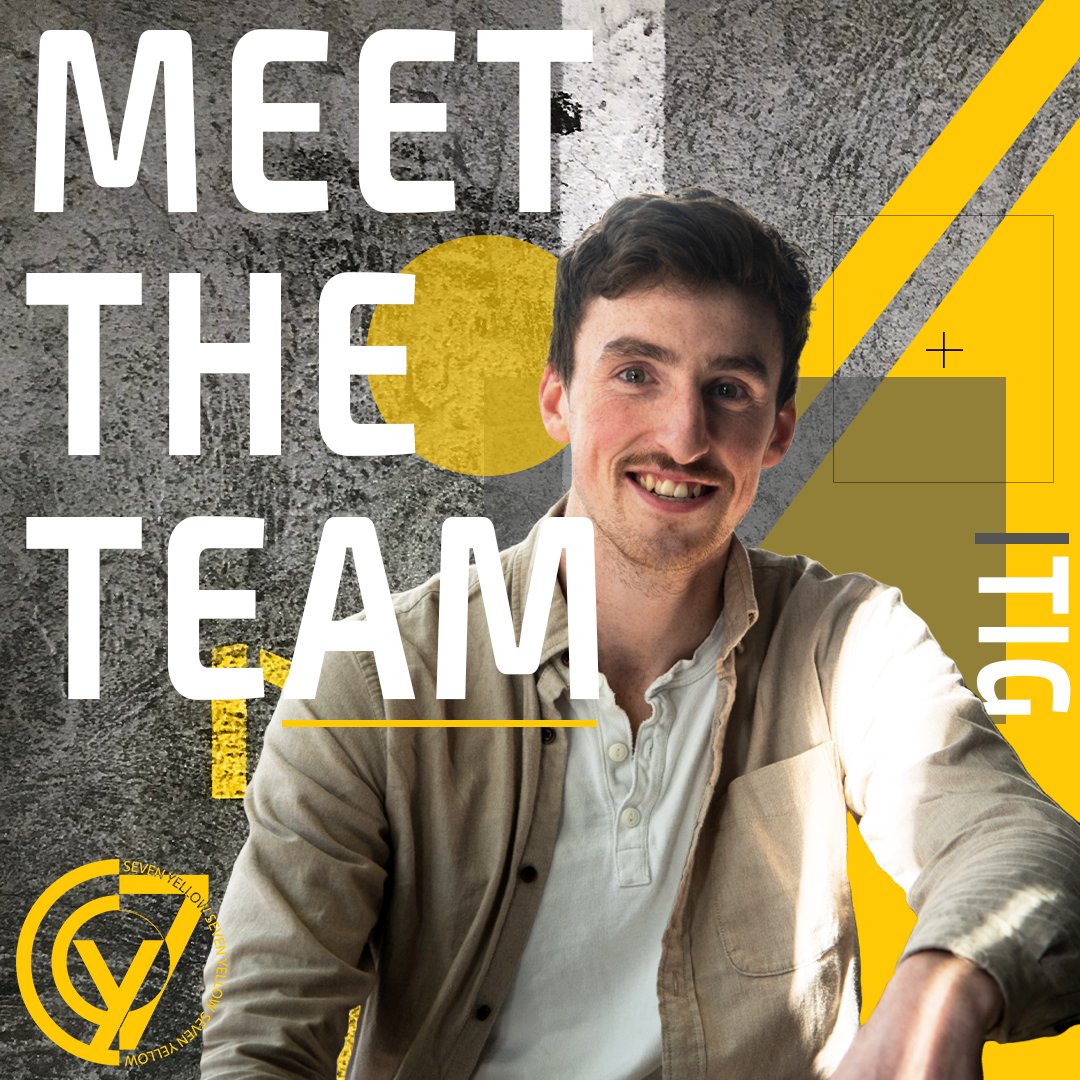 rockshotstudio's tweet photo. 💛MEET THE TEAM💛
Meet Tighearnan, Tig for short!
Our COO &amp; Head Of Production, Tig is an all rounder. When there's a tight turnaround-time, &amp; quality control is the main priority.
Have an idea or need one to be developed further?
contact tig@7yellow.ie
#marketing #advertisement https://t.co/rFeZPorKkt