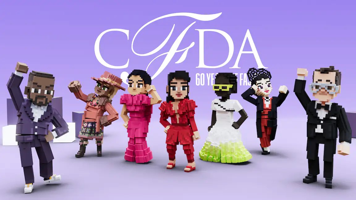 Madisonsinnov8's tweet photo. @CFDA is planning to release their first ever #metaverse exhibition “Fashioning the Shades of American Design” on Monday Dec 19th Featuring 60 looks from 6 decades of American #fashion the collection is another example of how fashion is being reimagined in the #phygital world https://t.co/tAN8XdrLyI