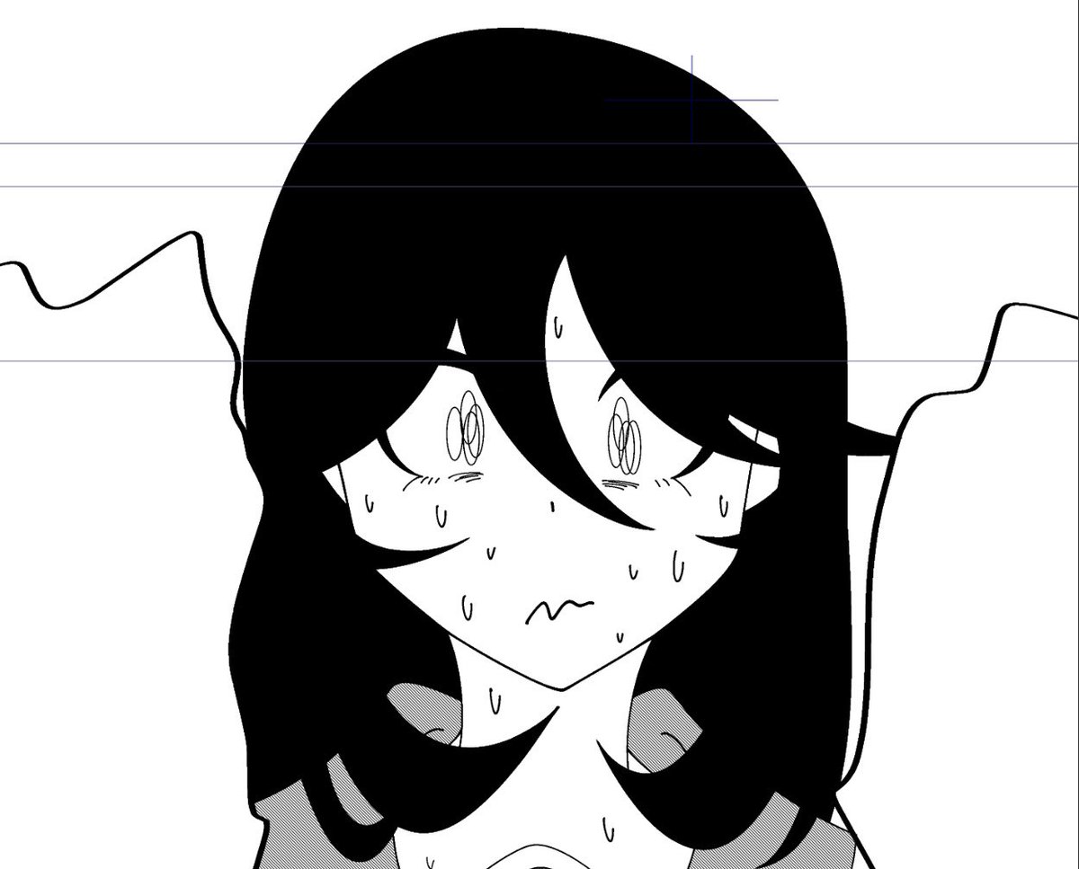 サッカー見ながら描いてます、ゆめちゃん漫画 