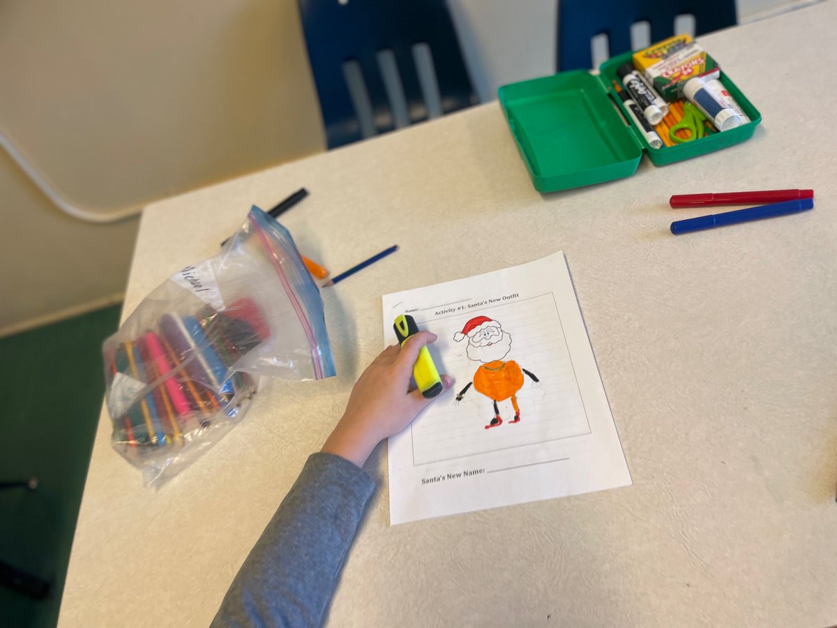 MalloryPeddle's tweet photo. Some wonderful collaboration happening today with our buddies as we create alternate suits for our Santas!🎅🏼 @sjboscoschool @NLESDCA https://t.co/hDS2omQcci