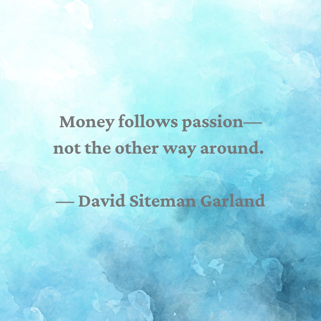 stevengoforth's tweet photo. From passion to money is a long journey, and one that is worth taking. Passion is what drives you at the beginning of your career, and it is what sustains you when things get tough. Money follows passion, not the other way around

#contentmarketing #moresales #attractionmarketing https://t.co/vit7V7l7Kt