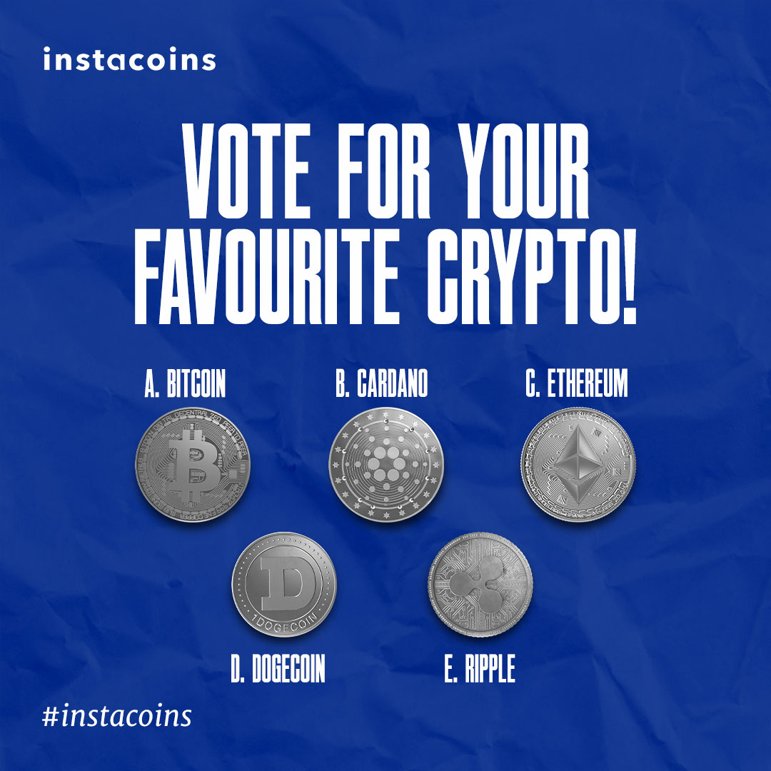 InstacoinsGroup's tweet photo. We want to know which crypto you love the most. Vote on your favourites from the list below and let us know in the comments. 💬
#btc #instacoins #cryptotrading #favourite #crypto https://t.co/3qrKvgMHWe