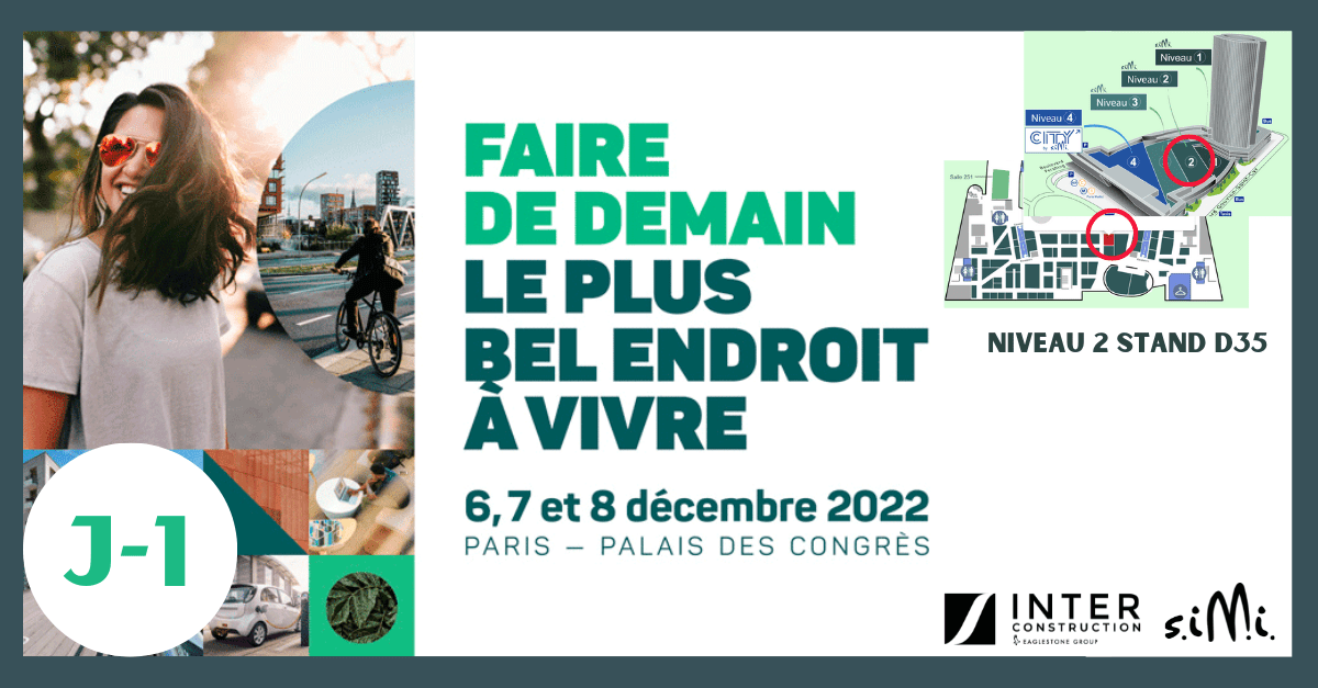 🚨 ALERTE

J-1 avant le #SIMI2022 ! Venez nous rencontrer ! 😉

Les équipes d'INTERCONSTRUCTION auront le plaisir de vous retrouver au #SIMI les 6, 7 et 8 décembre au Palais des Congrès de Paris !