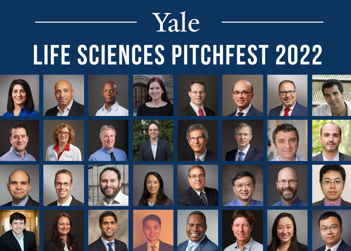 Yale_Ventures's tweet photo. There is still time to register for this week's Yale Life Sciences Pitchfest on Thursday, December 8, showcasing 32 of @Yale’s most promising faculty innovators.

Information &amp; register: https://t.co/EZHZWhU4ba https://t.co/X8jjkfMyq4