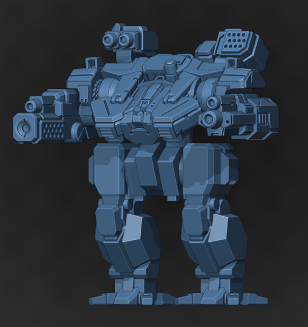 Crackerbox227's tweet photo. Homing in on the Omen as my current fan model project to add to my #BattleTech #AlphaStrike Raven Alliance armies. I decided to deviate from the killer TRO art for detailing some of the weapons to help it not stand out quite as much from the current plastic designs. https://t.co/ZPL1rNkTUi