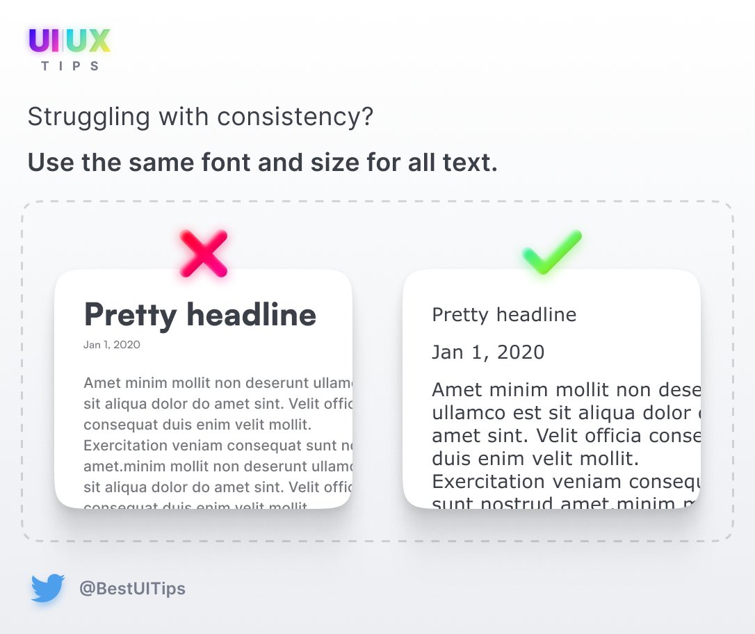 Best UI/UX Tips 📔 (@BestUITips) / Posts / X