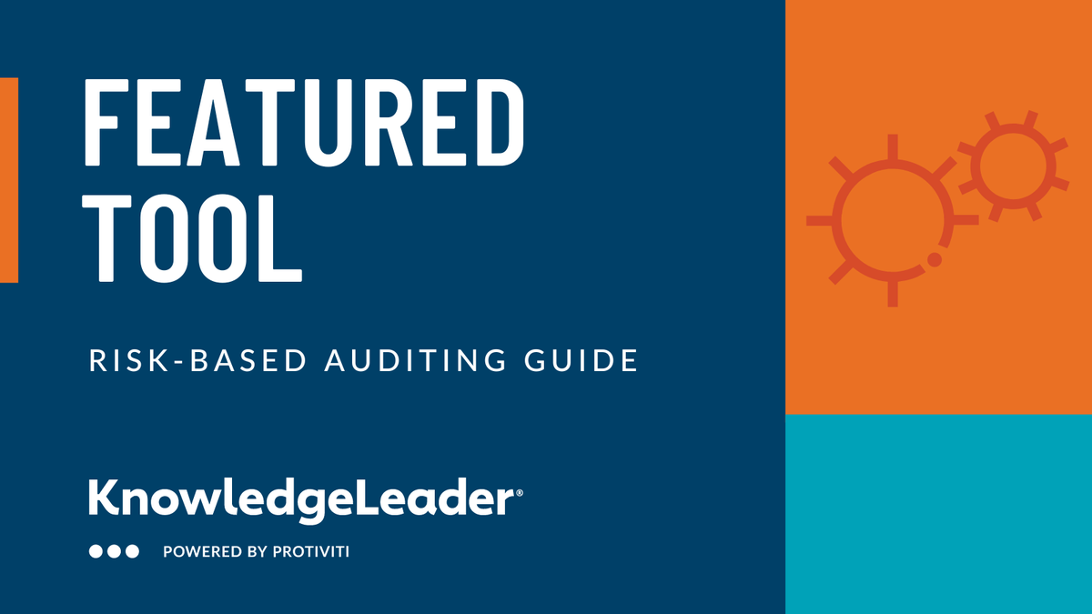 Knowledge_Lead's tweet photo. Respond to organizational risks more timely and provide insights to management to help regularly solve problems with our premium Risk-Based Auditing Guide. https://t.co/vSJhoRbZHN

#RiskManagement #ERM #InternalAudit https://t.co/tIbZuTEFjD