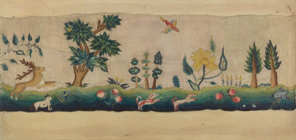 Embroidered Petticoat Border, c. 1936 | Lawrence Peterson