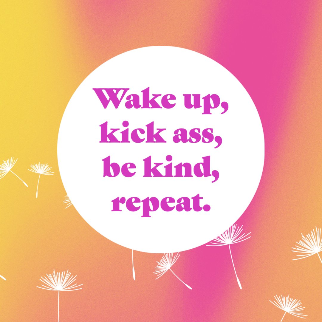 AWCSB's tweet photo. Here's some advice you can't go wrong with.
"Wake up, kick ass, be kind, repeat."
#AWCSB #AWCSantaBarbara #AWCInforms #AWCCommunicates #WordsofWisdom #WiseWords #Quotable https://t.co/ArNlJpMOwb