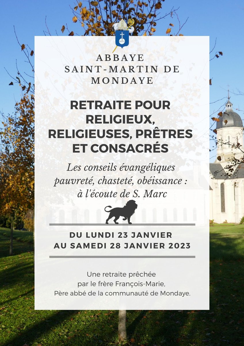 Abbaye de Mondaye tweet media