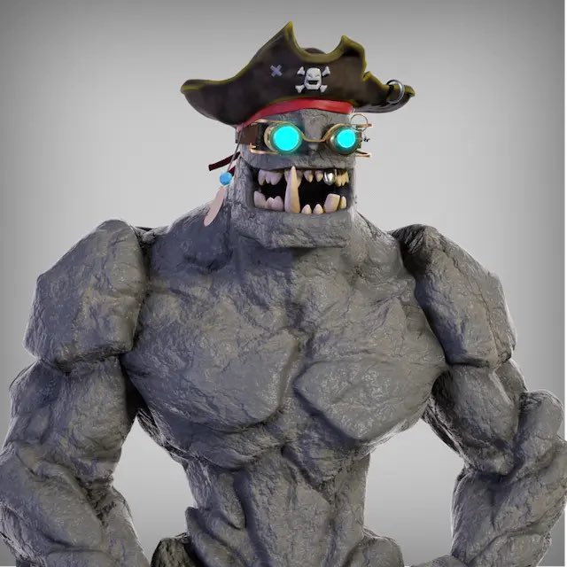 Cryipt10's tweet image. Así quedaron mis @RudeGolems  💪@salomondrin