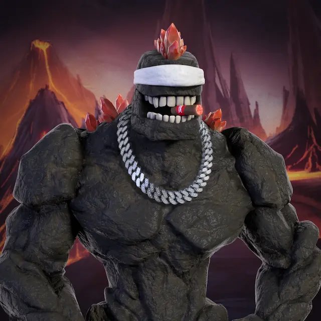 Cryipt10's tweet image. Así quedaron mis @RudeGolems  💪@salomondrin