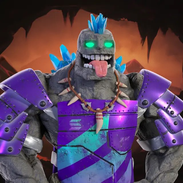 Cryipt10's tweet image. Así quedaron mis @RudeGolems  💪@salomondrin