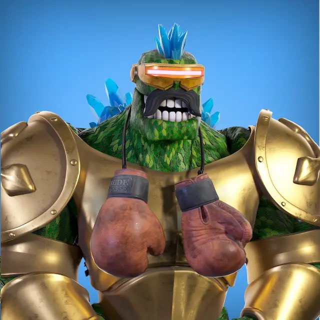 Cryipt10's tweet image. Así quedaron mis @RudeGolems  💪@salomondrin