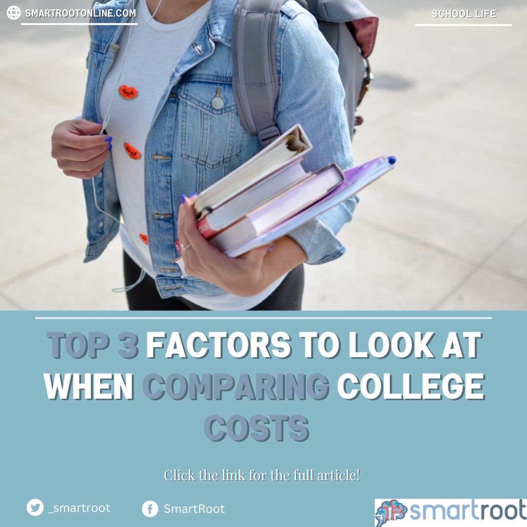 _SmartRoot's tweet image. Pay attention to these cost factors when picking a college: bit.ly/3BaIpO9 
.
#college #collegestudents #studentloanforgiveness #student #money #professionals #professional #Career #careerdevelopment #personalgrowth #personalfinance #success #successmindset