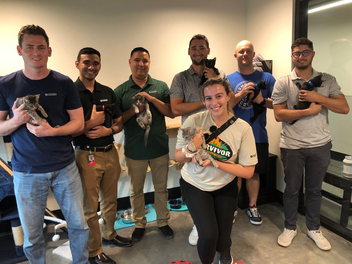 PowerDesignInc's tweet photo. Our Change Order team heard Santa Paws was comin' to town, so they recently joined forces with the @HumaneTampaBay + volunteered for their Team Building for Tails event! 

How are you giving back for #InternationalVolunteerDay today?🐾 https://t.co/ptCTiGZVft