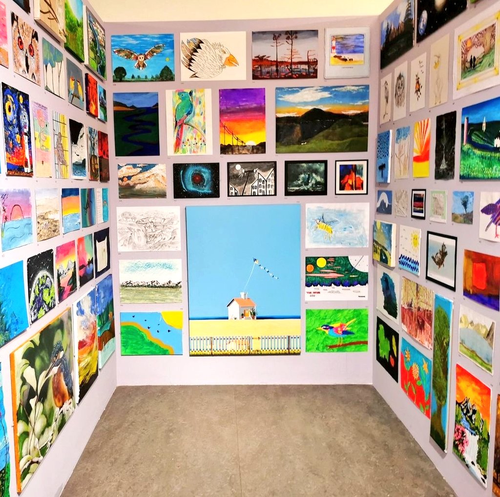fayeclaridge's tweet photo. Overwhelmed by the @KoestlerArts exhibition: 1,800 powerful pieces of resilience. Congratulations to everyone involved, especially all those selected and their supporting tutors, friends and family. @southbankcentre #prison #prisonart #freedom #alweiwei #southbankcentre https://t.co/wO9SQyr50d
