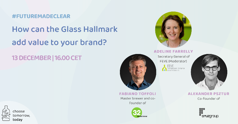 FeveEU's tweet photo. 🔎 Do you know why choosing the right packaging solution is a crucial component for building brand identity? 

Join us today at 4PM to learn how glass packaging and the #GlassHallmark can add value to any brand 👇
