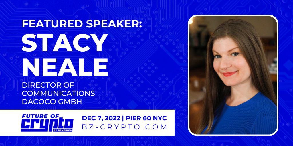 Alienworlds_ID's tweet photo. Stacy Neale, Direktur Komunikasi @AlienWorlds akan berbicara di Future of Crypto Summit @Benzinga

⏰ Rabu 16:05 ETC

👉Ambil tiket Anda: https://t.co/89LKZLLq7R 
(Use code dacoco20, get tickets for 20% off)

#CryptoSummit #GameFi #PlayandEarn https://t.co/pwg9wqAIOO