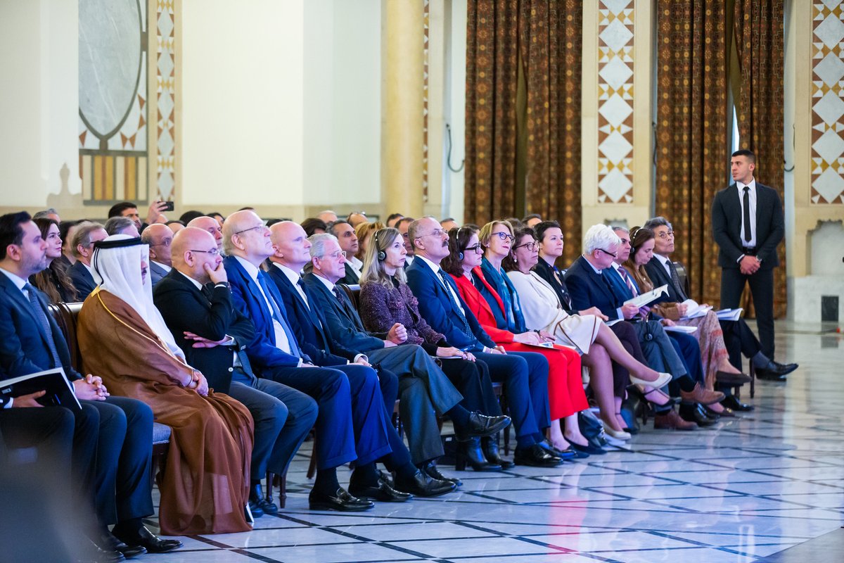 W/ funding from 🇩🇪 thru <a href="/KfW_FZ_int/">KfW Development Bank</a>, 15 public hospitals were supp with PV systems &amp; a “Sustainable Energy Strategy for the Healthcare Sector in 🇱🇧” was launched today by <a href="/UNDP_Lebanon/">UNDP Lebanon</a> w/ <a href="/mophleb/">Ministry of Public Health - Lebanon</a> &amp; <a href="/WHOLebanon/">WHO Lebanon</a>. This strategy promotes cost efficient energy access to the sector.