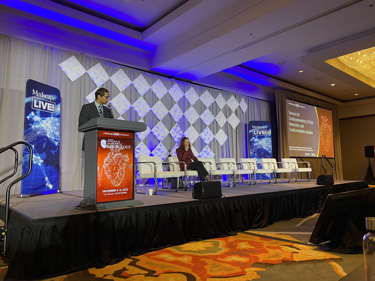 DrMarthaGulati's tweet photo. Getting started now #BackToHeart22 @DLBHATTMD @PamelaBMorris
Join us! @Medscape @MedscapeLIVE @theheartorg https://t.co/ss4PMT0tG9