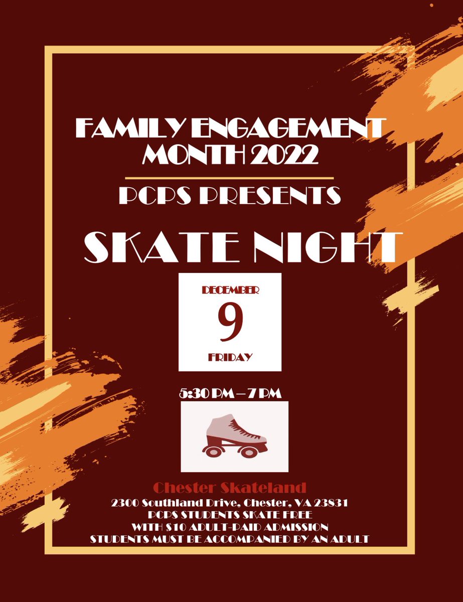 It’s Family Engagement Month for PCPS! 

Check out the flyer for details!