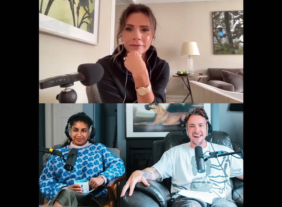 Armchair Expert Podcast on Twitter "Posh, indeed!!! Victoria Beckham