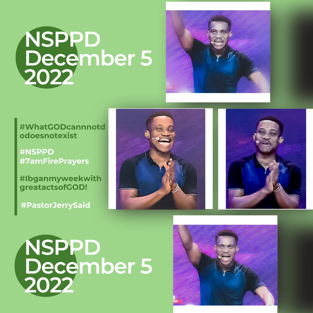 Fhatty007's tweet image. #WhatGODcannotdodoesnotexist

"Miracles no dey tire JESUS."
#PastorJerrySaid