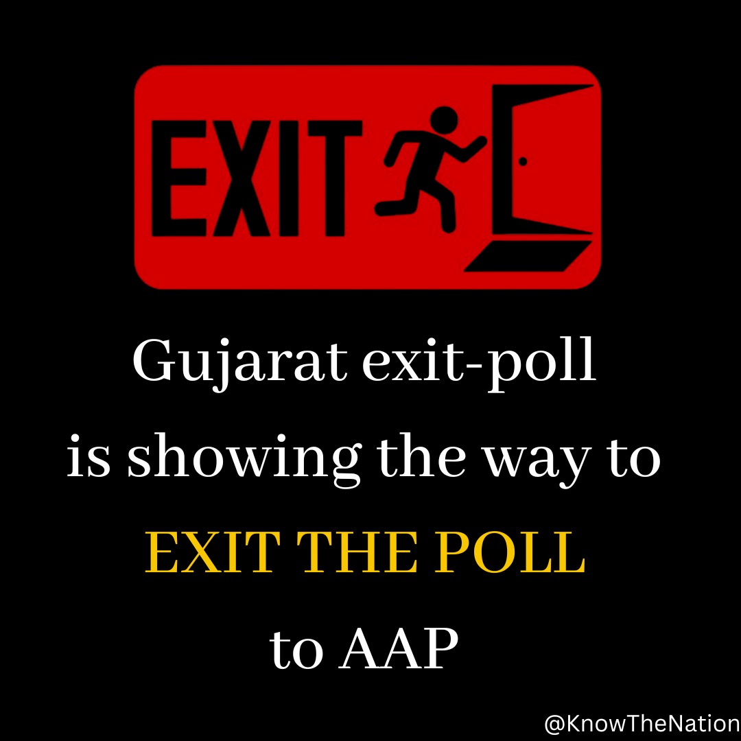 The exit poll says it all... 

#GujaratExitPolls #ExitPolls