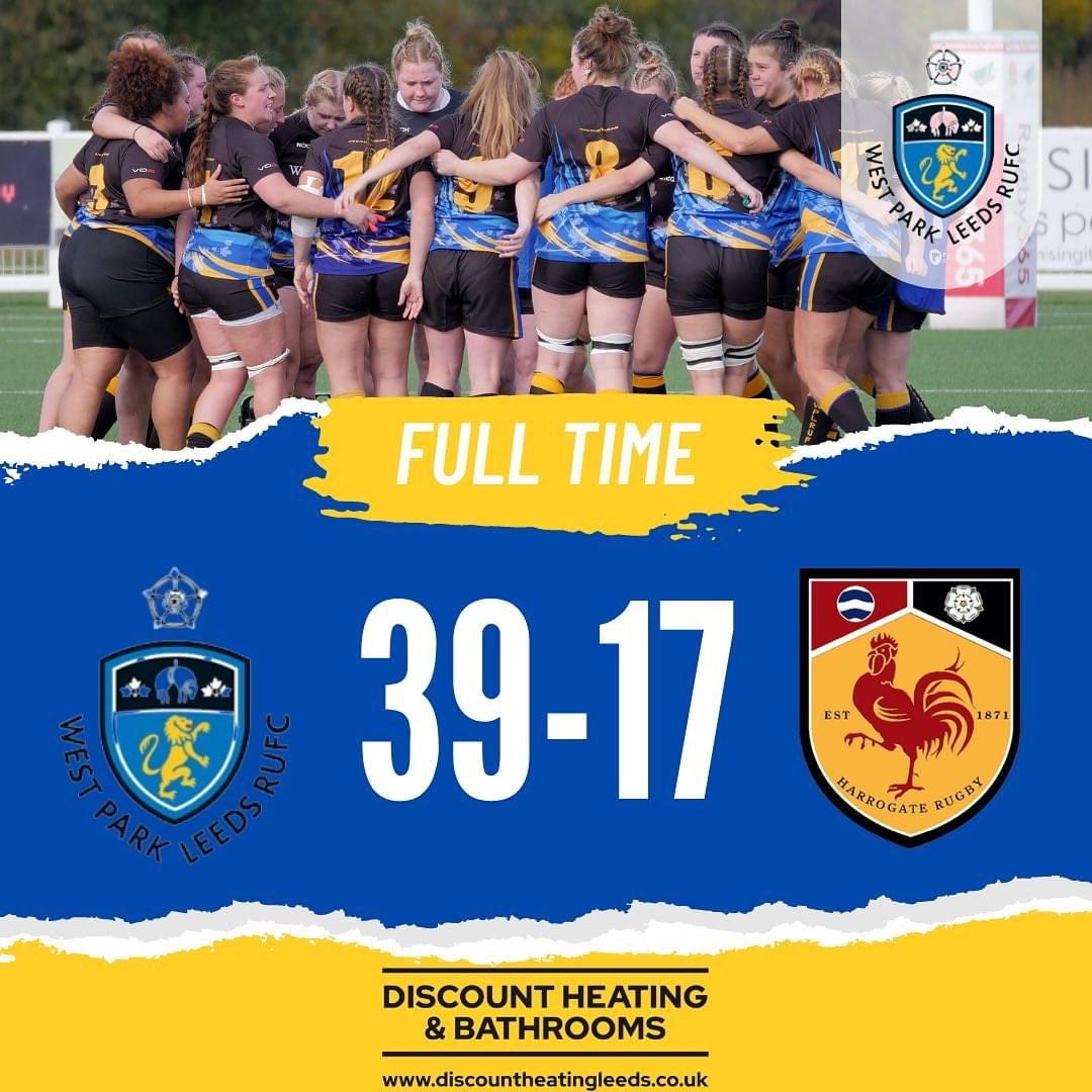 Another win under our belt this weekend against <a href="/HarrogateLRUFC/">Harrogate Ladies & Girls RUFC</a>. Thanks for hosting see you on the return leg 🏉