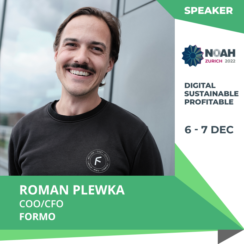 eatformo's tweet photo. Meet Roman Plewka, our COO/CFO at @NOAHConference on 6-7th December! Tune in tomorrow at 15:15 (CET), to find out how we're building the next generation of sustainable, animal-free dairy.
Can’t make it to Zurich? Join online: https://t.co/d4AyPQ6eip
#noahconference #noahzurich https://t.co/c1g3Z2hDBm
