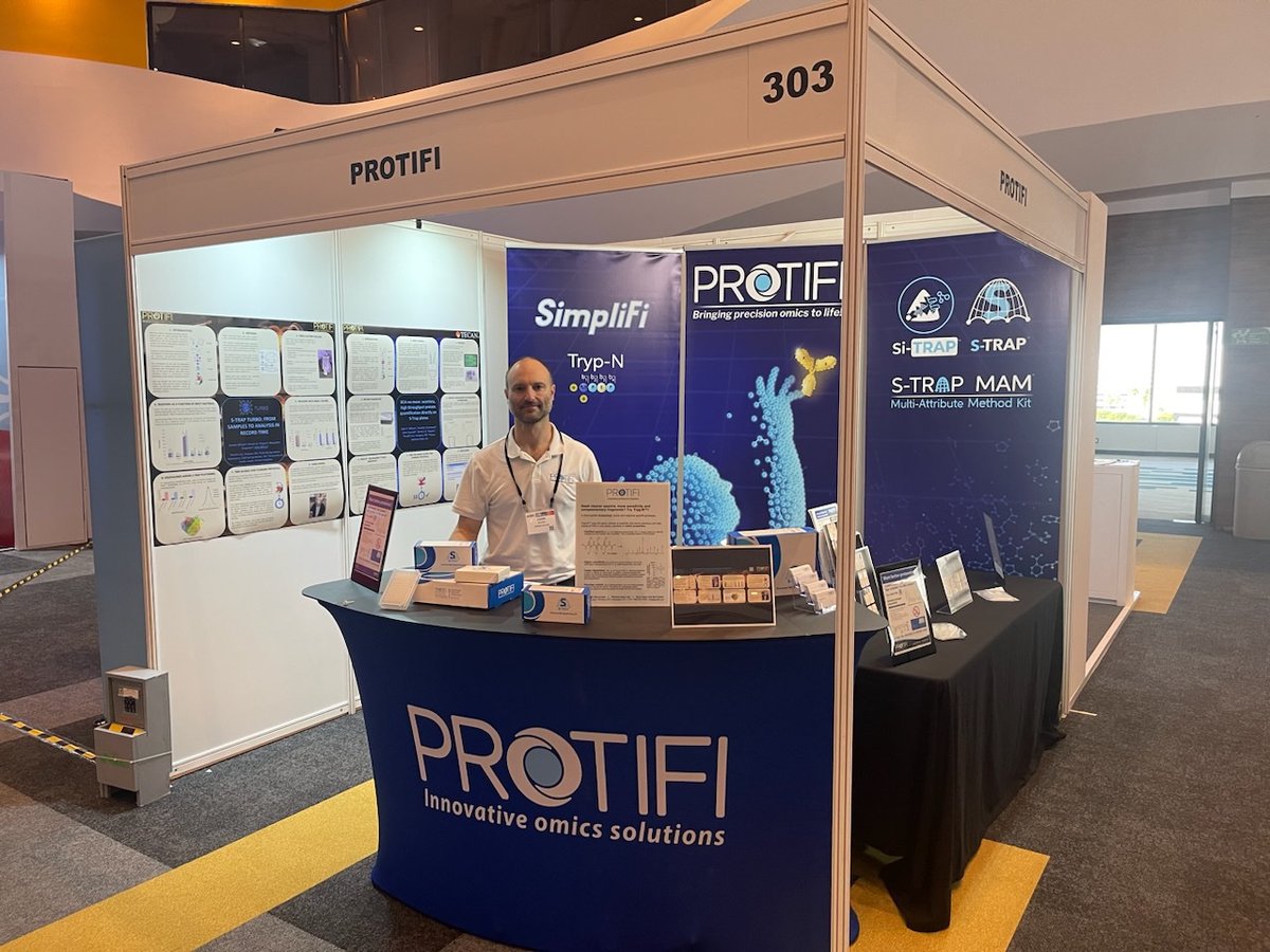 Come by our booth 303 at #HUPO202! Finally everyone’s back in person and wow do we have lots of catching up to do! Thank you to all the people who made #HUPO possible!