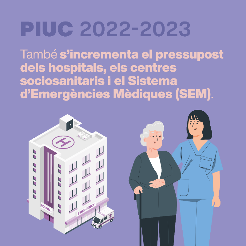 salutcat's tweet photo. 📣 Salut invertirà 45 milions d'euros en reforçar la xarxa sanitària durant l'hivern. 

📈 Els recursos del Pla Integral d’Urgències de Catalunya 2022-23 destinats a l’Atenció Primària i Comunitària suposen un increment 5 vegades superior respecte l’anterior programa.