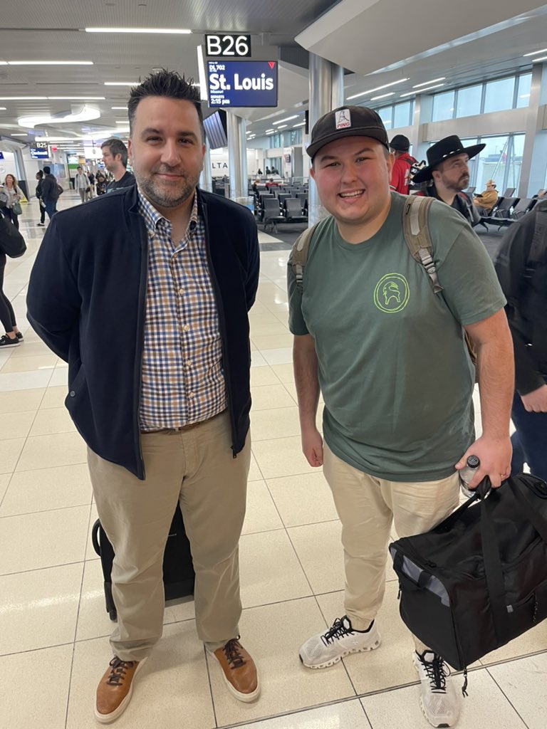 The best GM in baseball is on my flight.