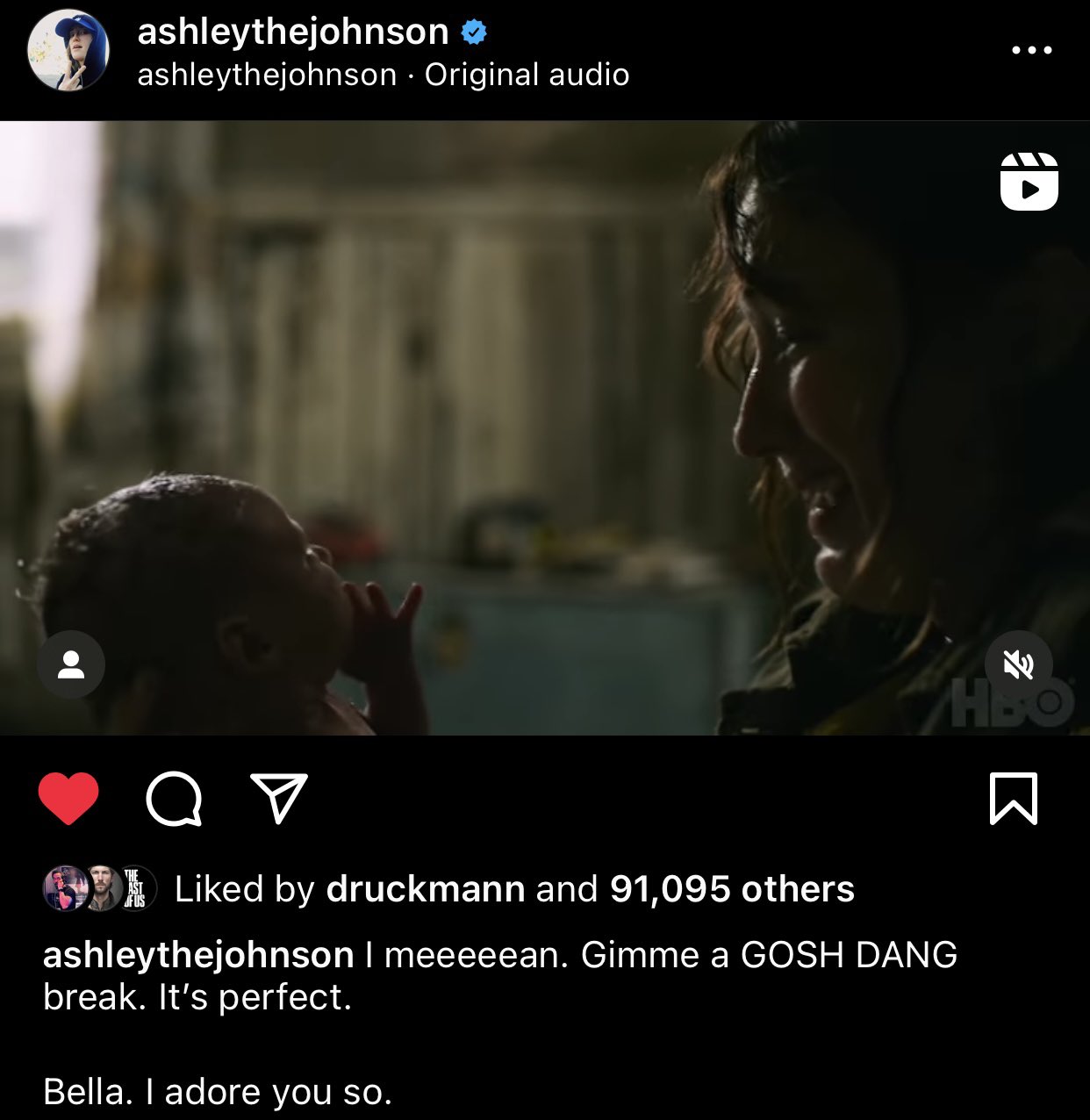 DomTheBomb on X: Ashley Johnson (OG Ellie) according to IMDb