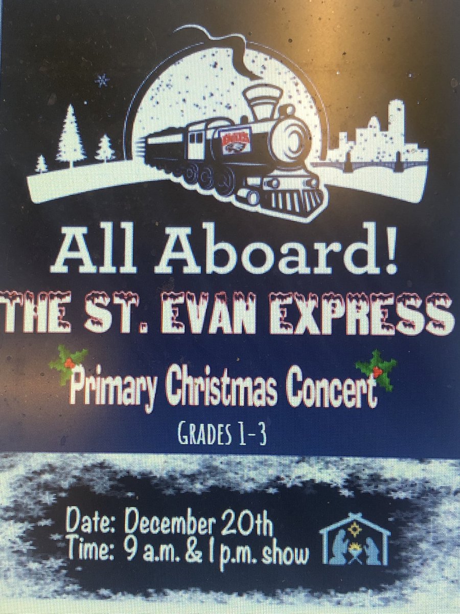 Ms. Glaze (@glaze_ms) on Twitter photo CHOO CHOO All Aboard The St. Evan Express!! You don’t want to miss our Grade 1-3 Primary Concert!! <a href="/mrs_pupo/">Mrs. Pupo</a>, <a href="/travagliniNGA/">Mrs. Travaglini</a> <a href="/St_EVAN_Caledon/">St. Evan Catholic Elementary School</a> CHOO CHOO All Aboard The St. Evan Express!! You don’t want to miss our Grade 1-3 Primary Concert!! <a href="/mrs_pupo/">Mrs. Pupo</a>, <a href="/travagliniNGA/">Mrs. Travaglini</a> <a href="/St_EVAN_Caledon/">St. Evan Catholic Elementary School</a>