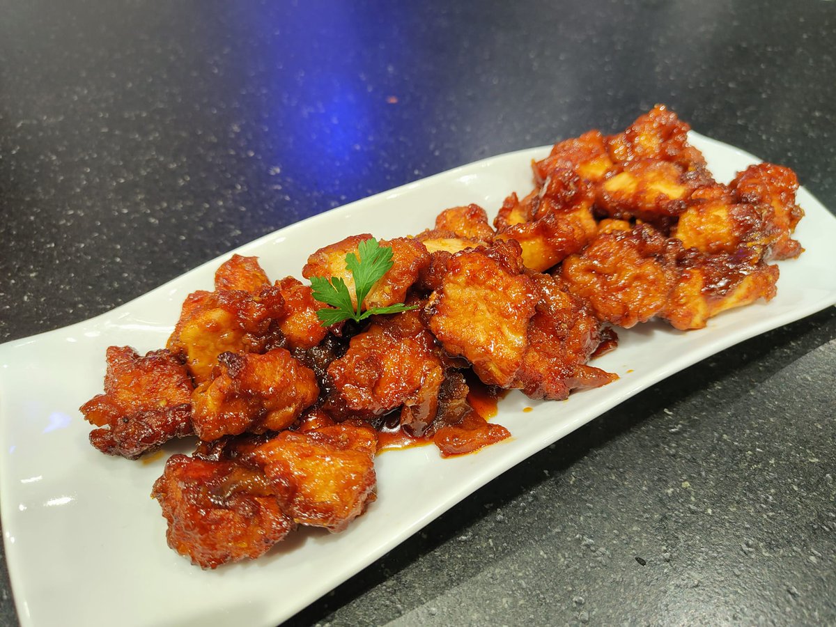 Rate My Plate on Twitter "Orange Batter Chicken by Stephen"