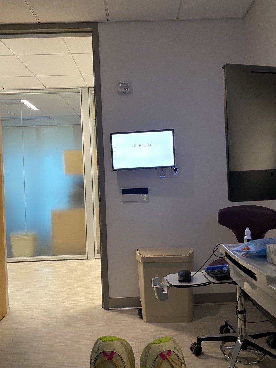 Another day, another eye doctor. 👀 

PSA: always get a second opinion.