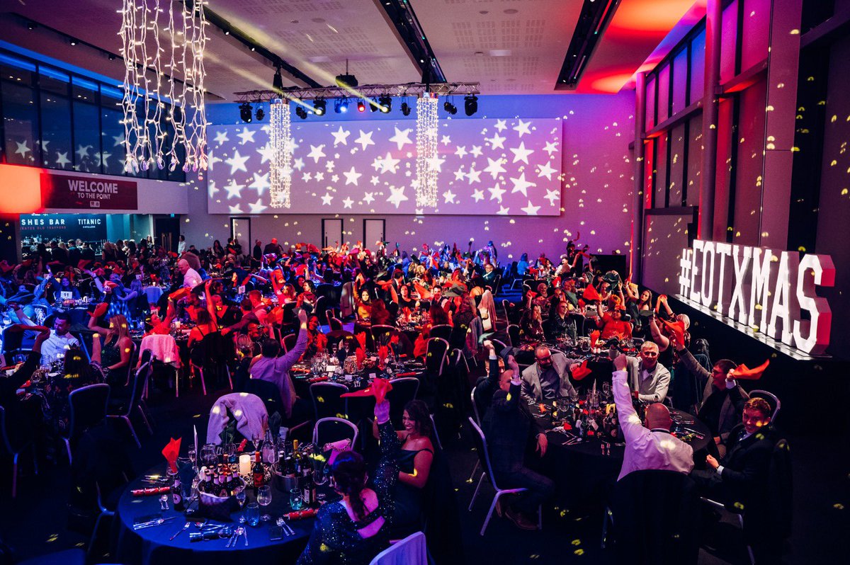 EmiratesOT's tweet photo. 📸📷 We welcomed nearly 1,800 Christmas Party goers at the weekend to @EmiratesOT!
Hope everyone enjoyed their night and we can’t wait to do it all over again this weekend! 🎄
💃 #EOTXmas https://t.co/TVzIYWAwqi