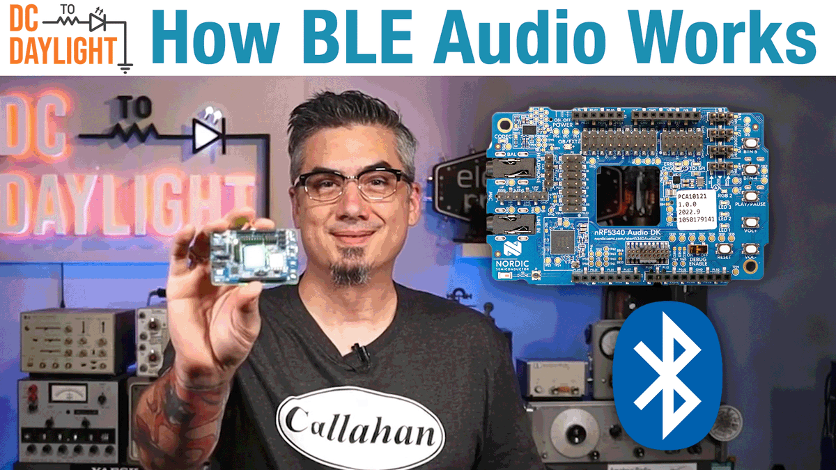 Want to know more about #Bluetooth Low Energy audio? Derek gives you an introduction in this #DCtoDaylight episode, using a @NordicTweets audio dev kit as an example bit.ly/3FouA1o