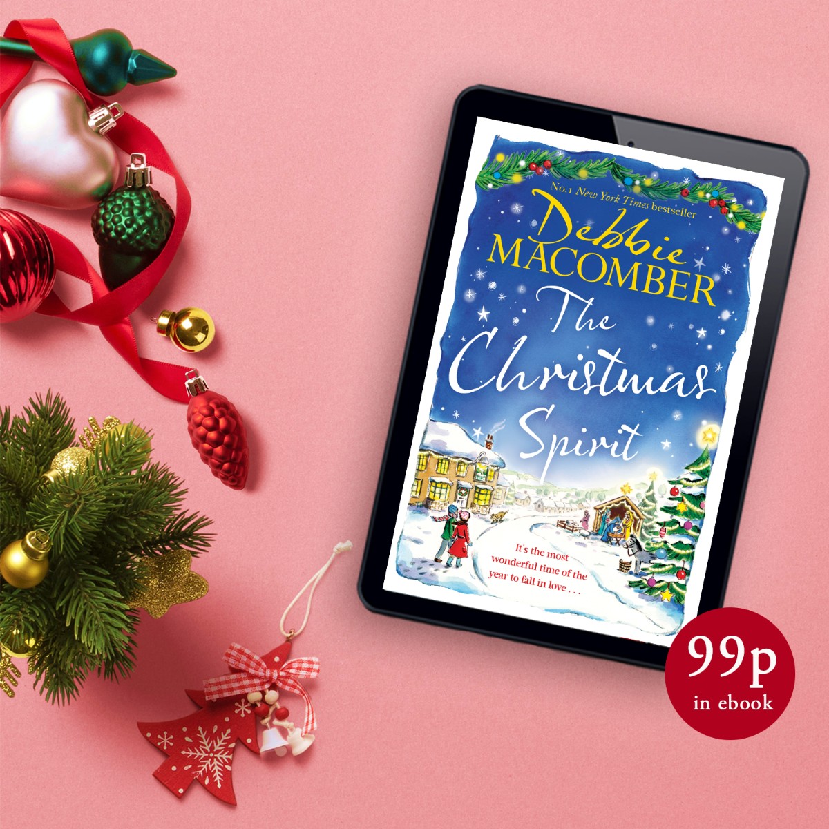 Get cosy this winter with the most heart-warming festive romance from <a href="/debbiemacomber/">Debbie Macomber</a>, The Christmas Spirit, which is just 99p in ebook for a limited time! 

It's the most wonderful time of the year to fall in love. . . 🎄❤️

Download your copy now: fal.cn/3ubqe