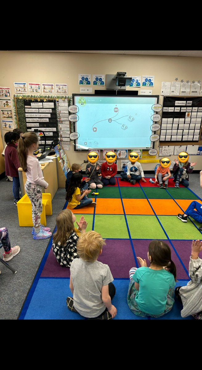 kuester_gabi's tweet photo. Our 2nd graders are working together with the 1st graders to combine literacy and coding this week for #CSEdWeek! We’re creating our own “Who Would Win? Challenge **Arctic Animal Rumble style** using @SAMLabs and @jerrypallotta books! @DPSNewsNow 
#STEMeducation #coding #edtech https://t.co/5peFAUGmeI