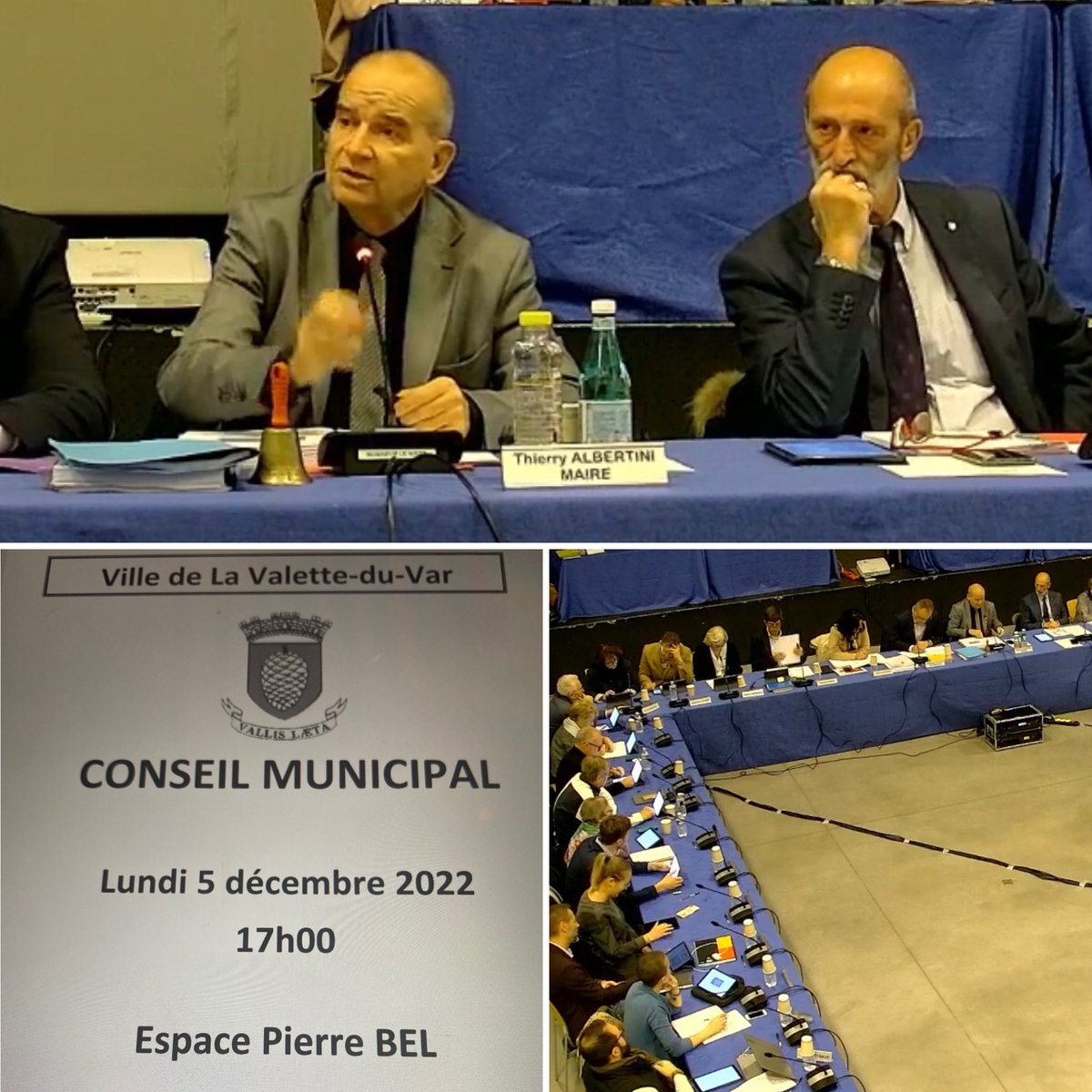 Thierry Albertini (@albertini83160) on Twitter photo Ce soir nous sommes réunis à l’Espace Pierre Bel pour la séance du Conseil Municipal. <a href="/lavalette83160/">Ville de La Valette-du-Var</a> Ce soir nous sommes réunis à l’Espace Pierre Bel pour la séance du Conseil Municipal. <a href="/lavalette83160/">Ville de La Valette-du-Var</a>