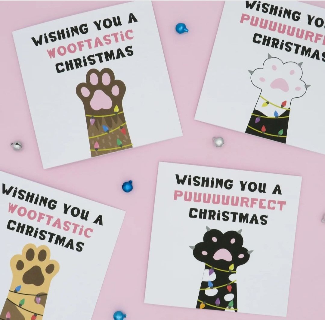 DotesyDesigns's tweet photo. I will be closing on the 9th of December, so if there is something you wanna grab, then there is still time 😉 

Hope you all have a fab week 😘💖

Charlene x

#christmas #christmascards #christmasgifts #smallbizxmas #catlovers #doglovers #dotesydesigns

https://t.co/LqpIWkx9X4 https://t.co/JEMdsYRGhR