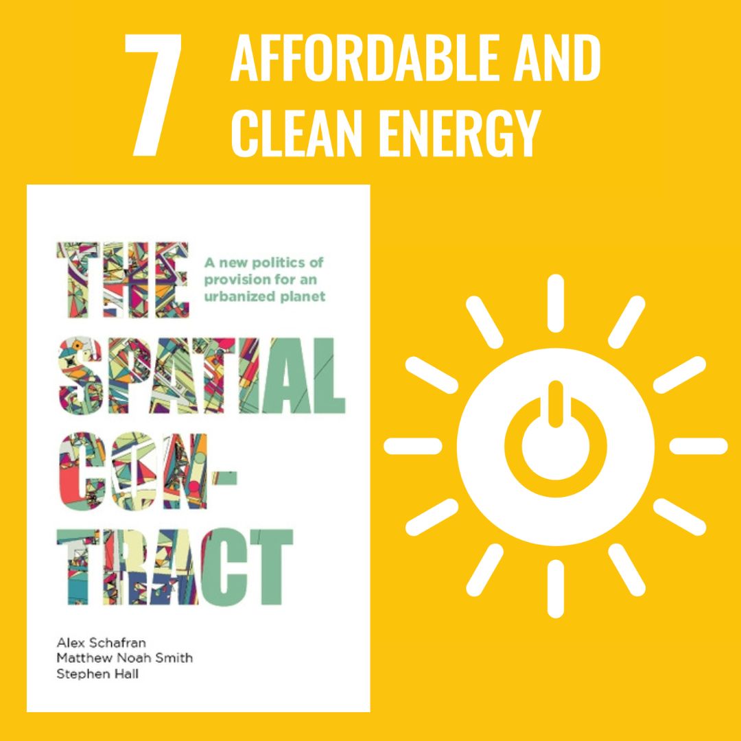 Day7 of #17Booksfor17SDGs is the @UN's #AffordableandCleanEnergy
We have The @SpatialContract by @alexschafran @MattNoahSmith & @DocSteveHall. @ManchesterUP
If politicians only discuss what gets votes, and economists growth, systems we rely on to live are ignored.
#CitiesofLit