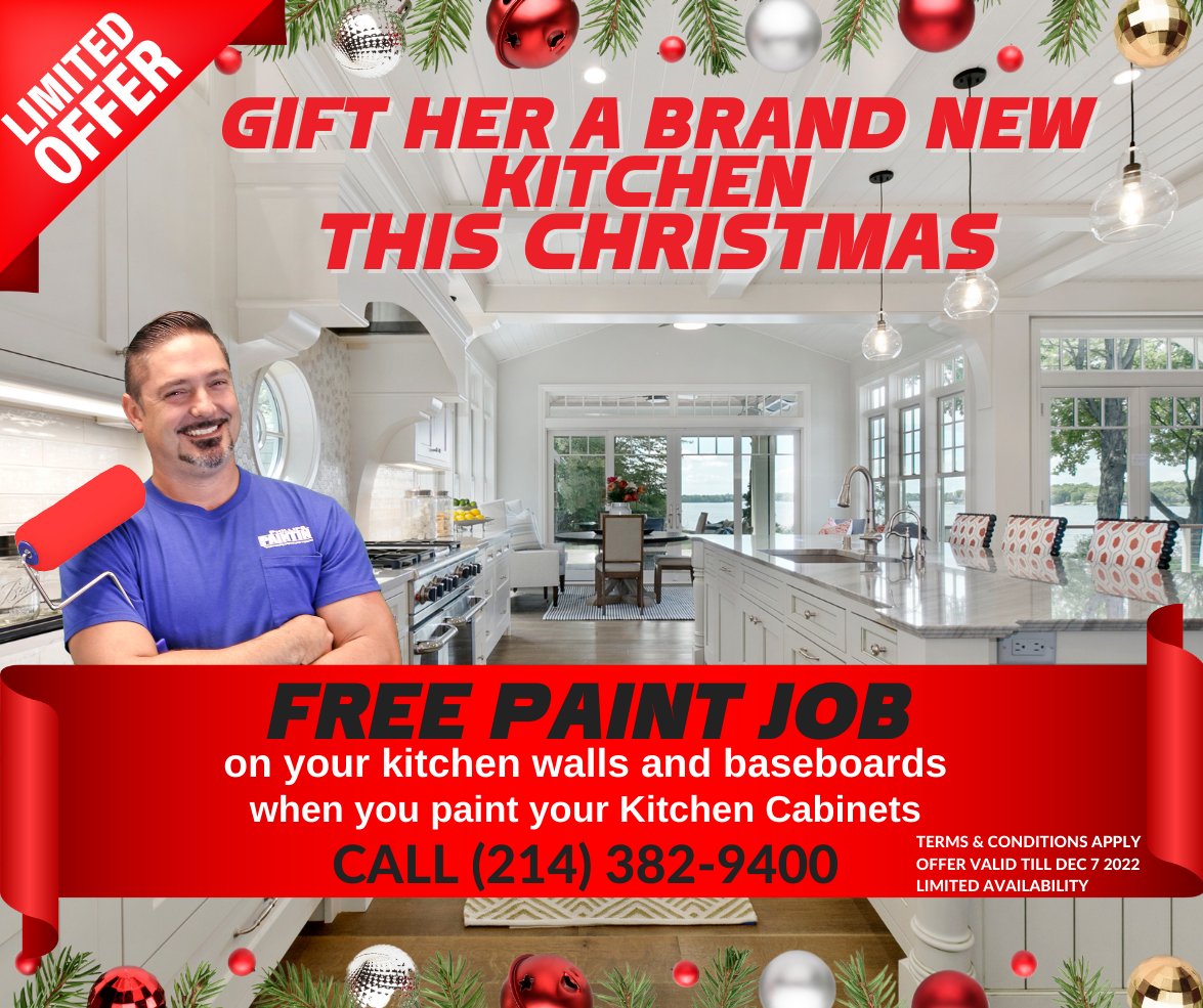 phi_dfw's tweet image. Hurry! Grab this offer Today! Offer valid till Dec 7 ONLY!

#interiorpaint #paintcontractor #dfwcontractor #phillipshomeimprovements #phi25