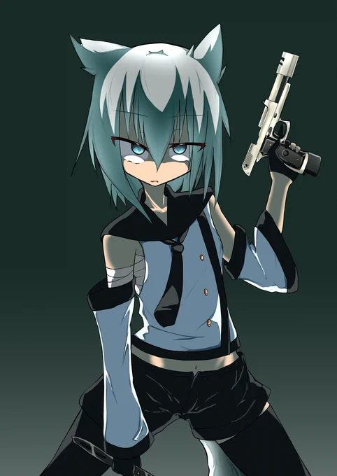 怒り #オリジナル #ケモ耳 #うちの子 #亜方夏輝 #VTuber  