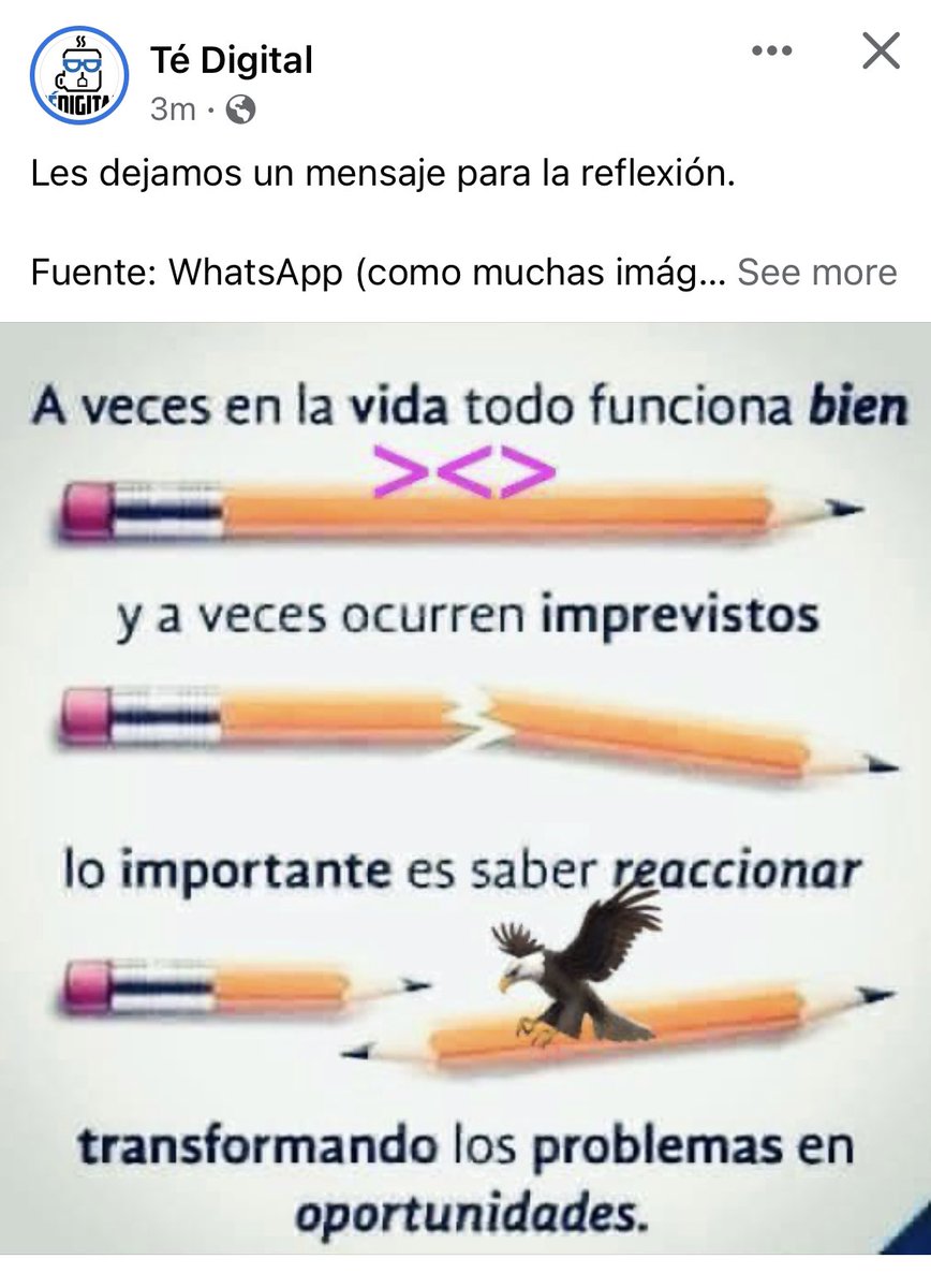 RandyValverde's tweet photo. Recordemos procurar transforma los problemas en oportunidades. Feliz inicio de semana. https://t.co/riIvV98qHa