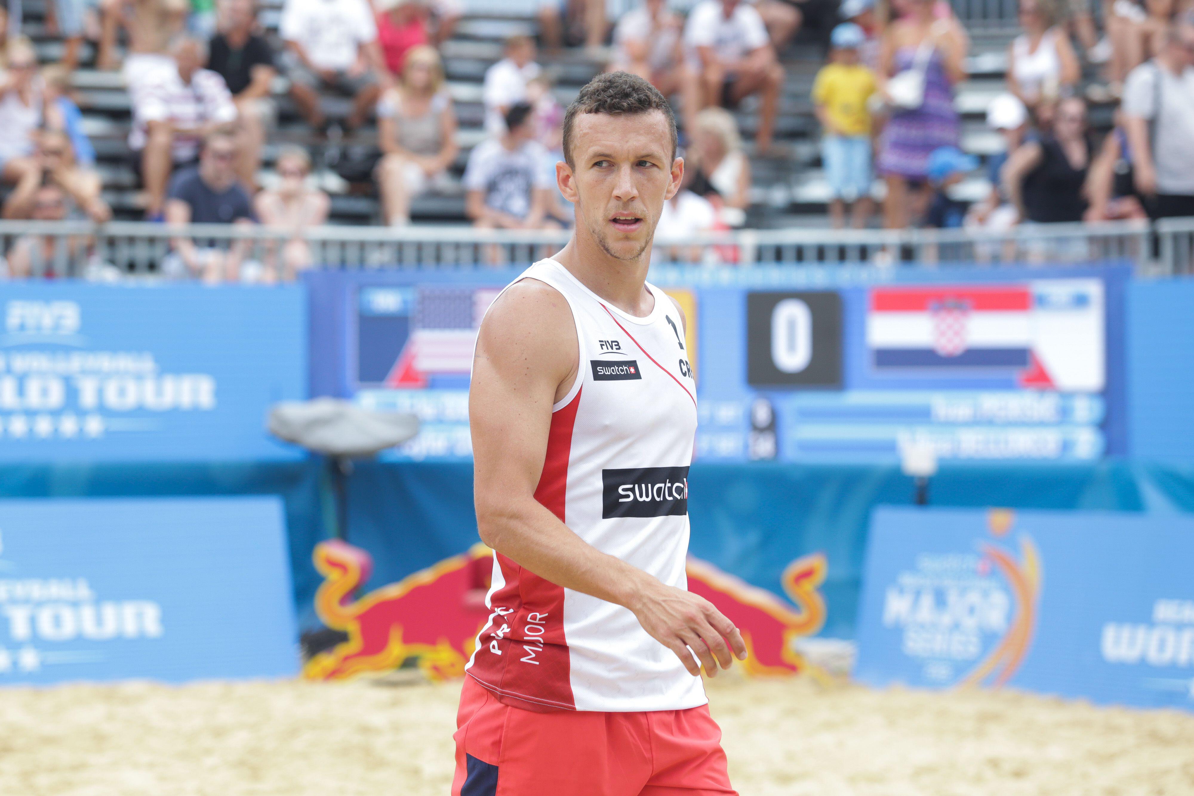 Ivan Perisic Spends His Holiday Making Beach Volleyball Debut For